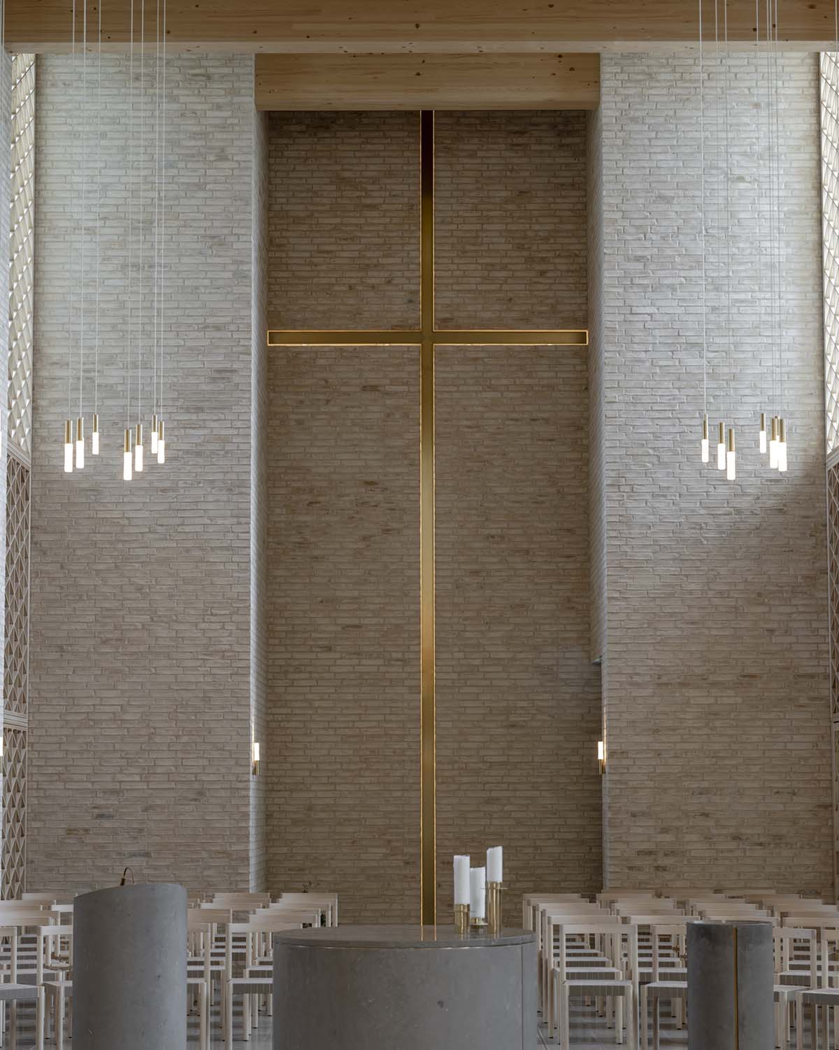 Historic Højvangen Church opens after 500 years, designed by Henning Larsen 
