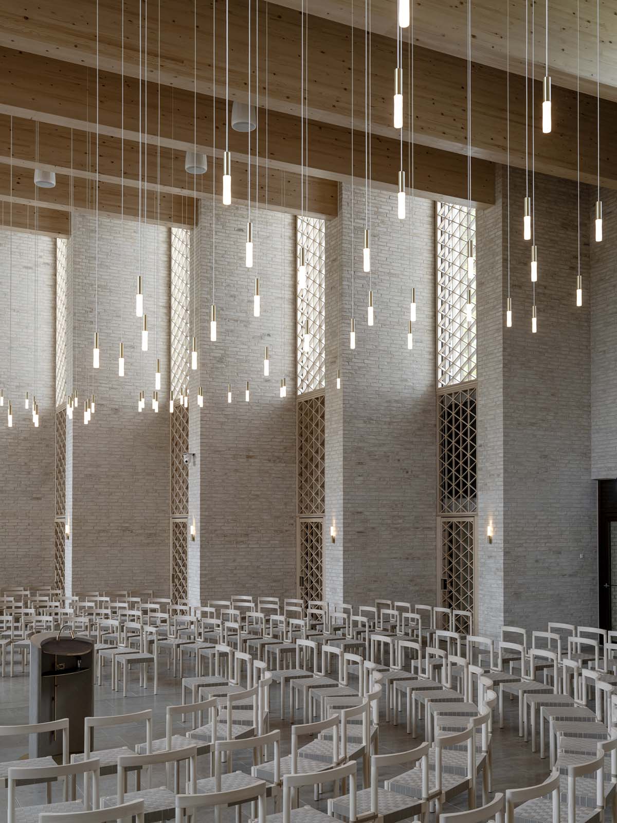 Historic Højvangen Church opens after 500 years, designed by Henning Larsen 