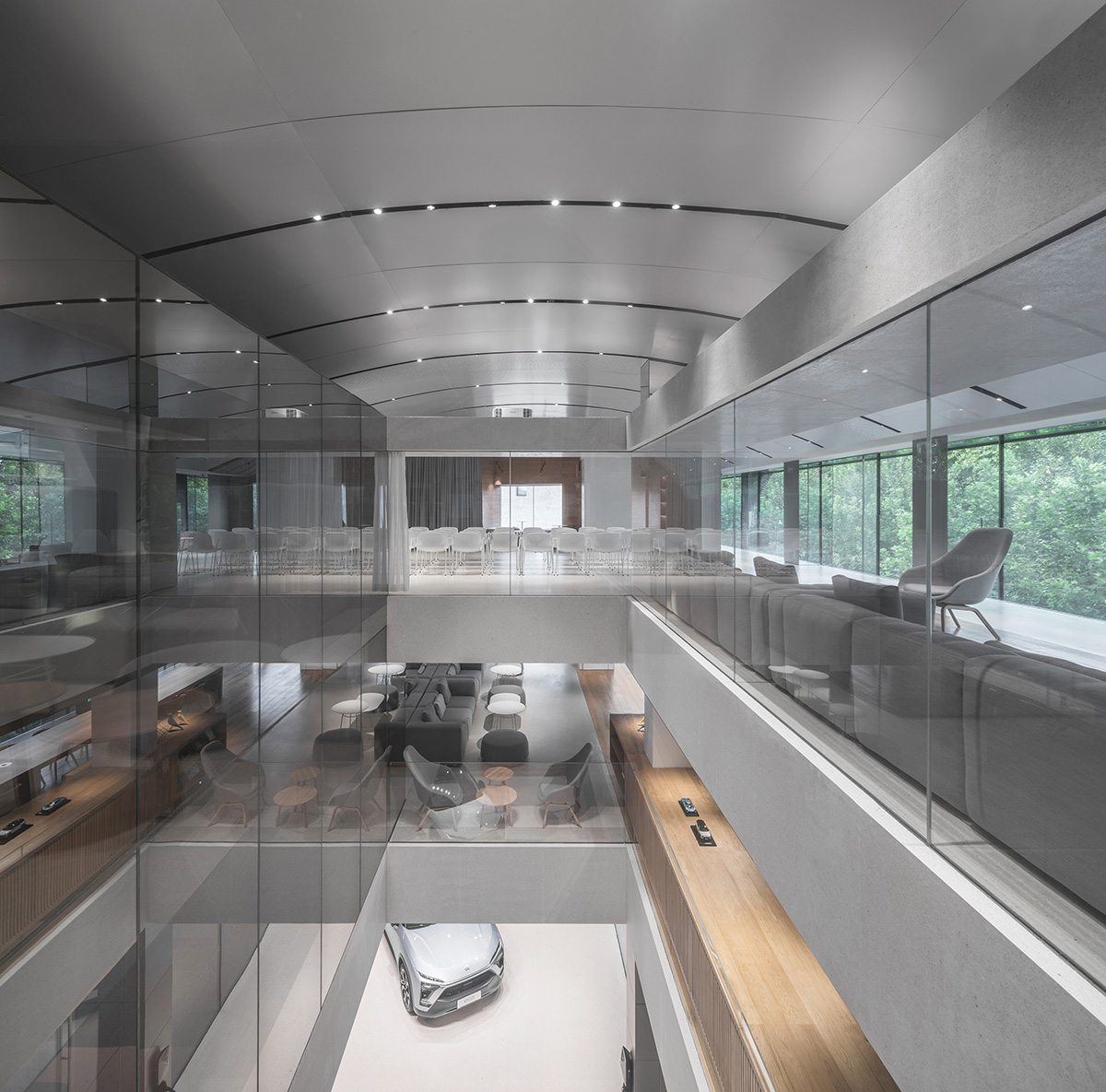 Schmidt Hammer Lassen designs NIO House at West Lake in Hangzhou