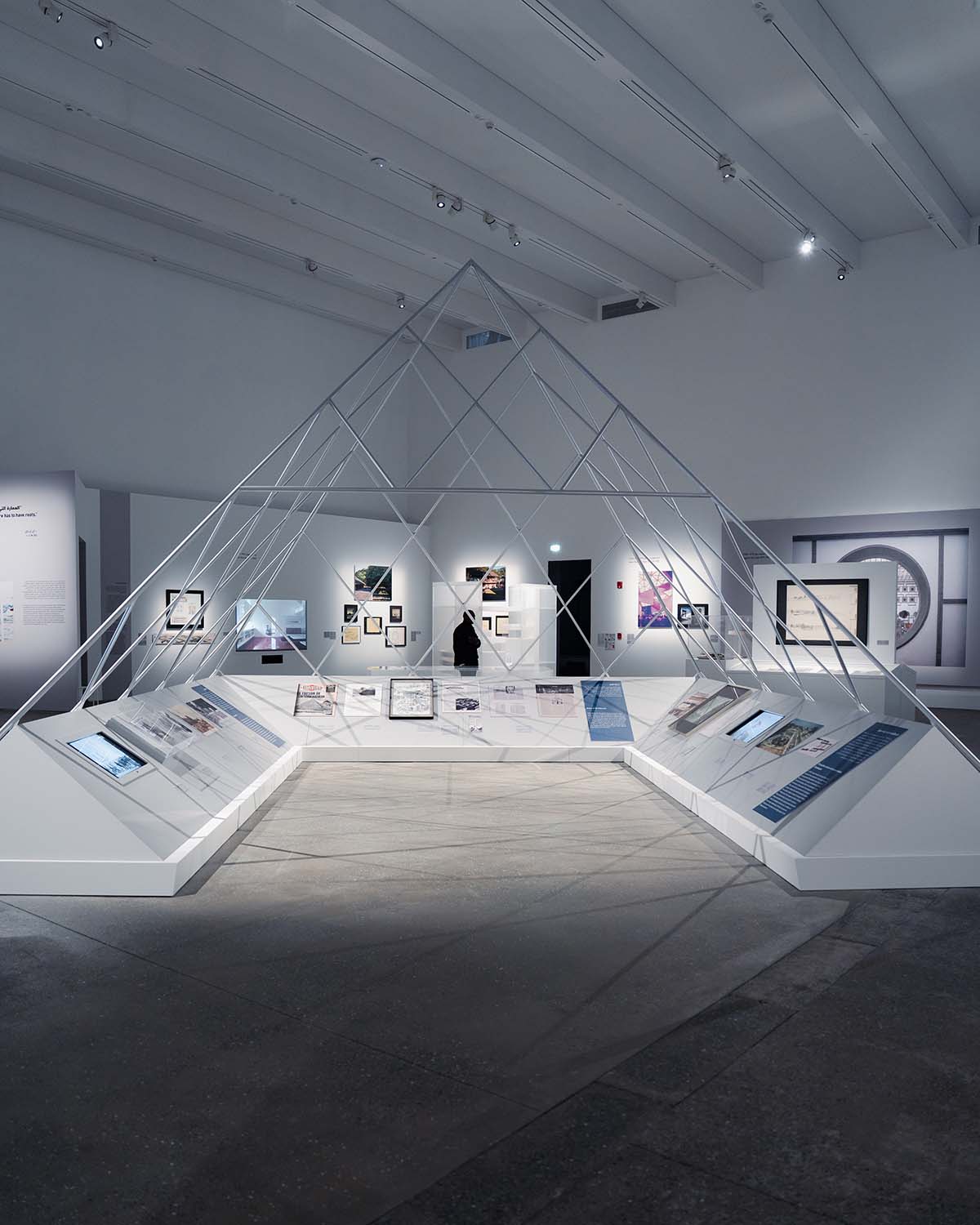 I. M. Pei: Life Is Architecture exhibition is on view at Al Riwaq Gallery in Doha 