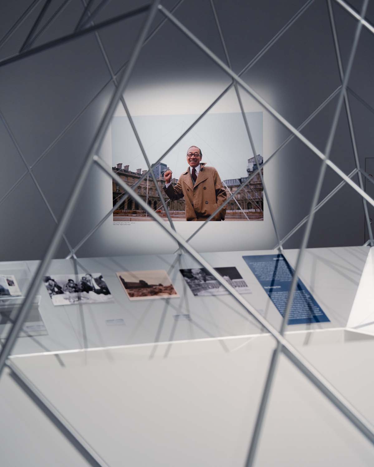 I. M. Pei: Life Is Architecture exhibition is on view at Al Riwaq Gallery in Doha 