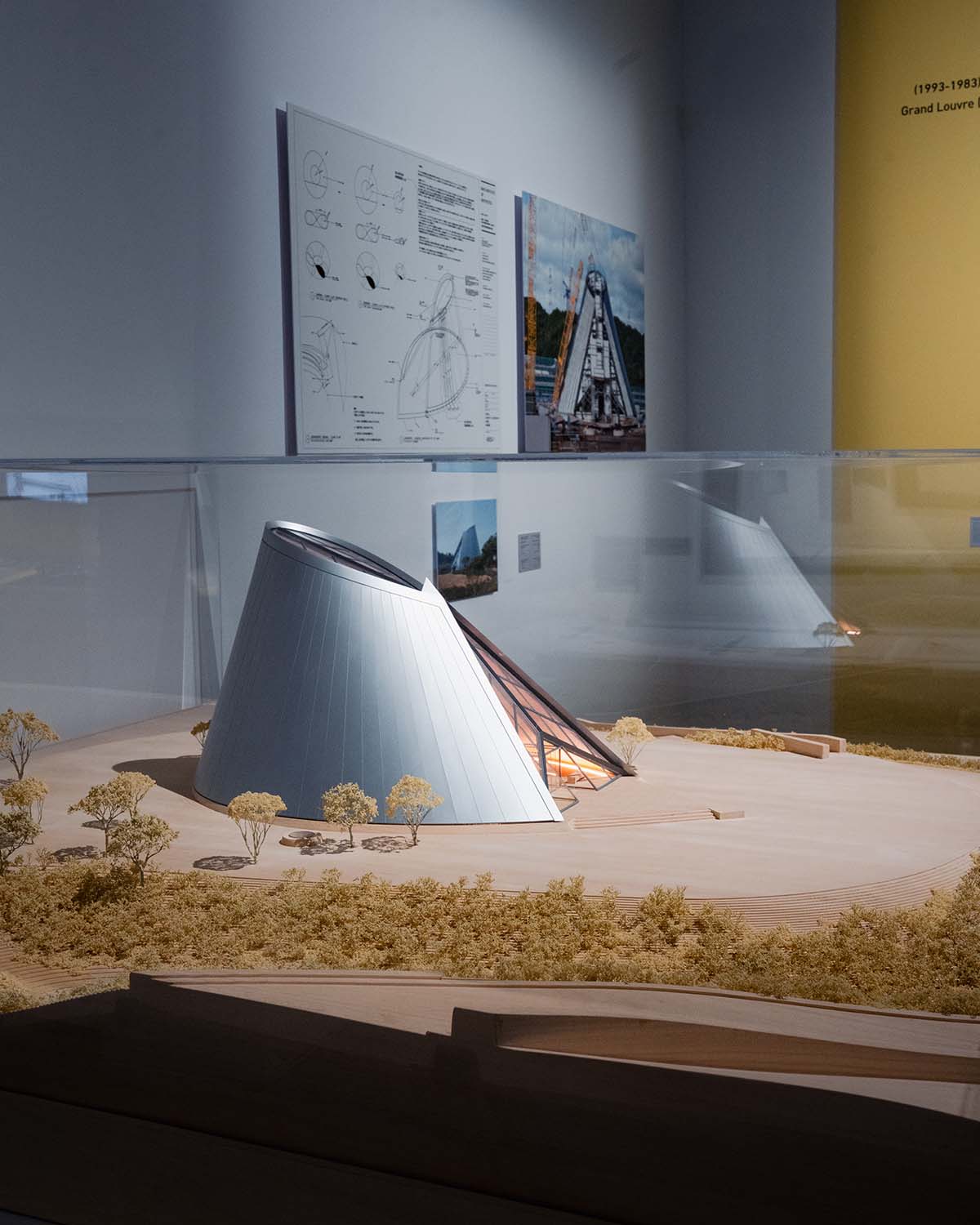 I. M. Pei: Life Is Architecture exhibition is on view at Al Riwaq Gallery in Doha 