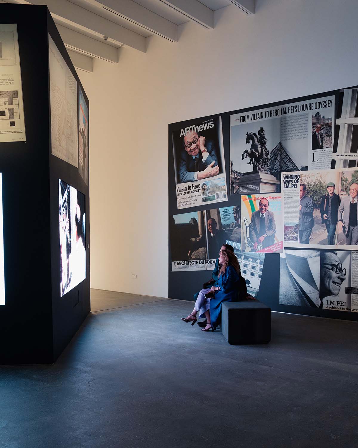 I. M. Pei: Life Is Architecture exhibition is on view at Al Riwaq Gallery in Doha 