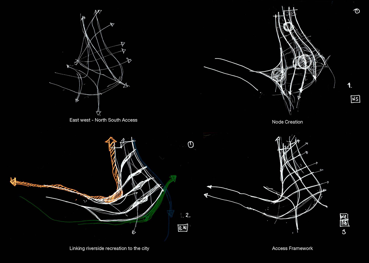 Salon Alper Derinbogaz Architecture releases masterplan shaped by natural formations in Neuwied