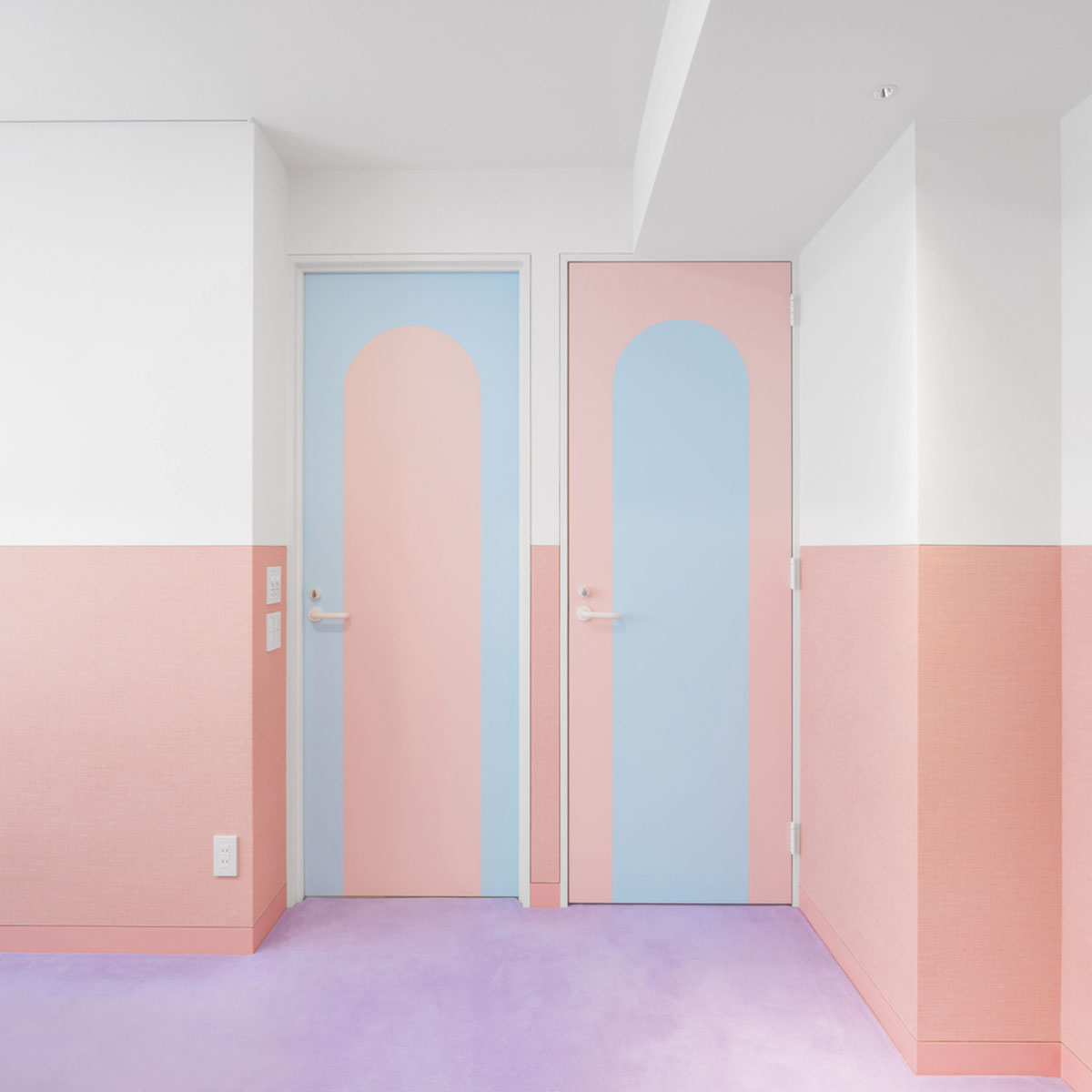 Adam Nathaniel Furman creates toy-like apartment interior from a palette of pastel colours in Tokyo