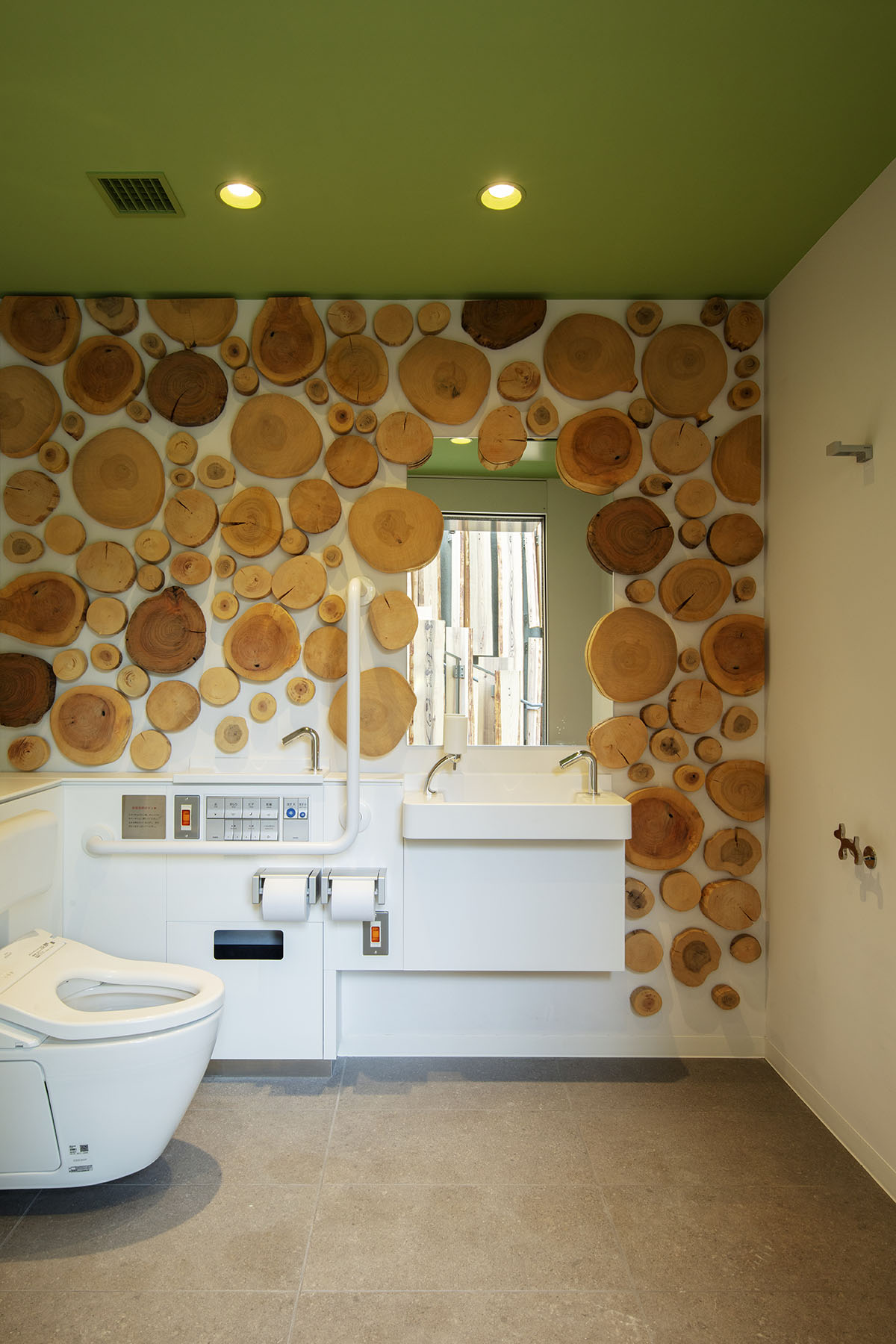 Kengo Kuma-designed public toilet is like taking a walk in the woods in Nabeshima Shoto Park