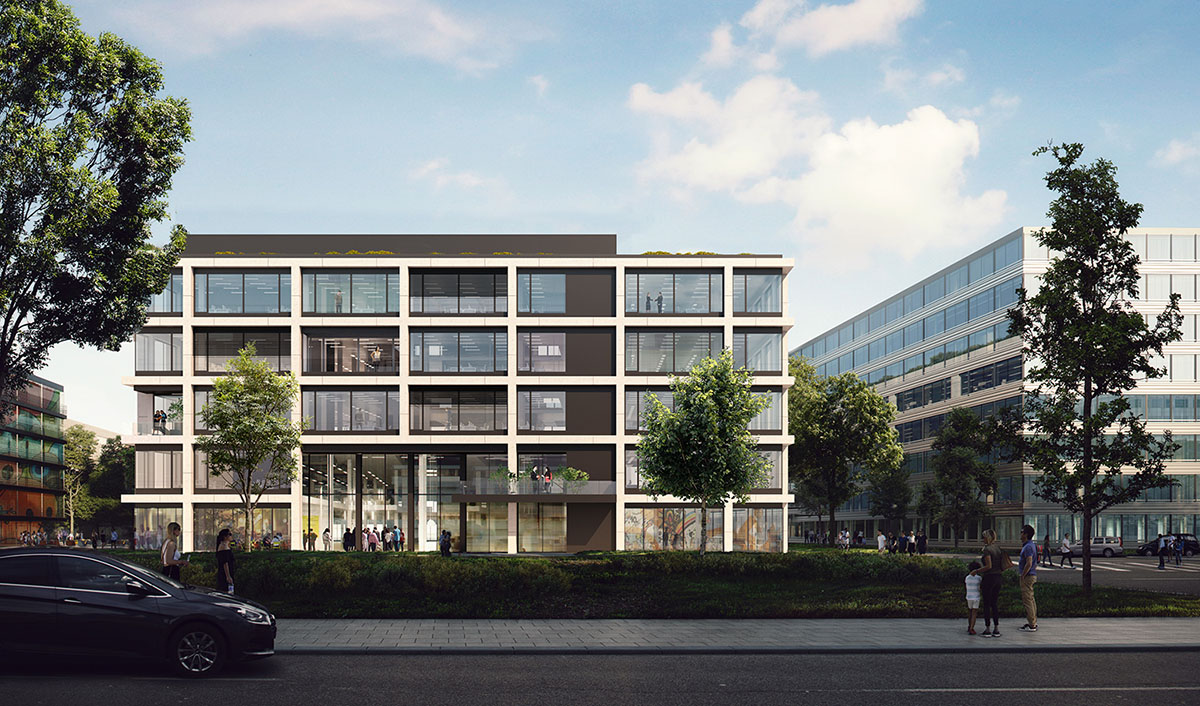 KAAN Architecten to overhaul facades of three buildings for Munich's iCampus