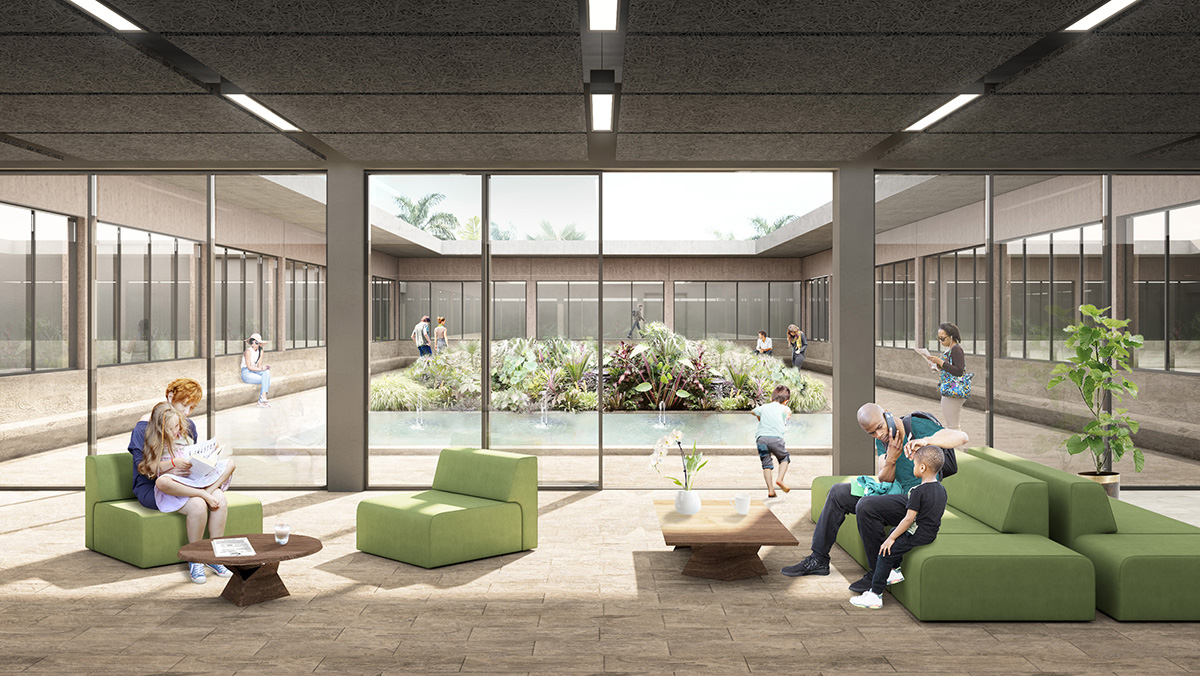 Adjaye Associates unveils plans for pioneering cancer research hub for children in Ghana