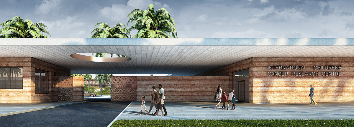 Adjaye Associates unveils plans for pioneering cancer research hub for children in Ghana