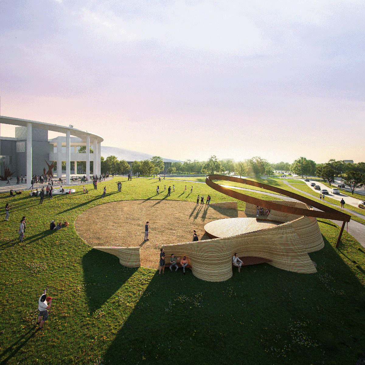 BIG and ICON to design new 3D-printed compound hotel in Marfa, Texas 