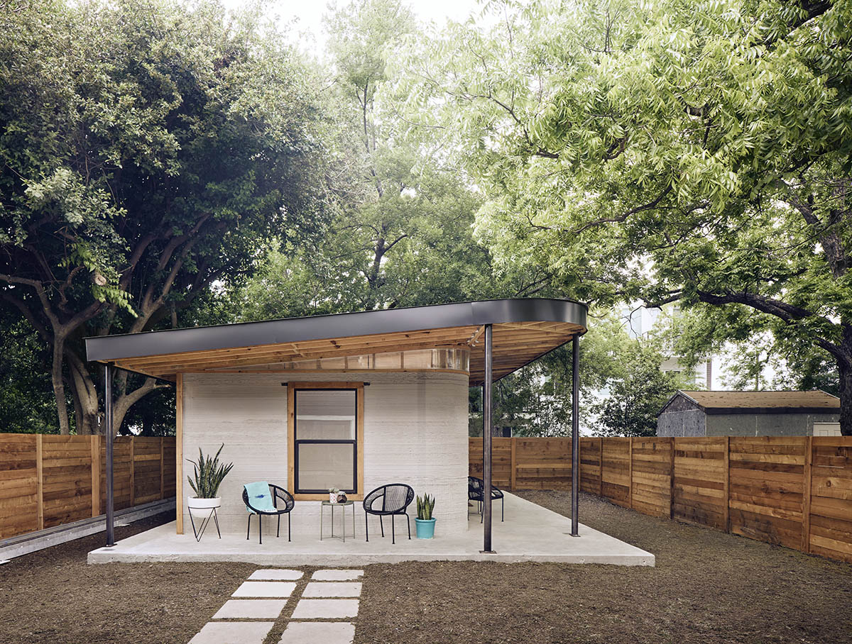 BIG partners up with ICON to expand knowledge and design for 3D printed robotic homes