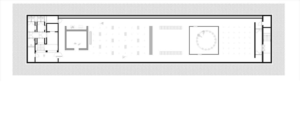 Inbo BV redesigns historic prisoner camp site with reflective pavilion and underground museum
