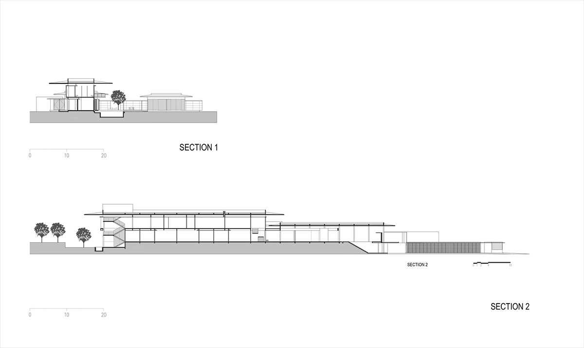andramatin's family residence features 6-metre eave that adapts to Bandung's cool climate