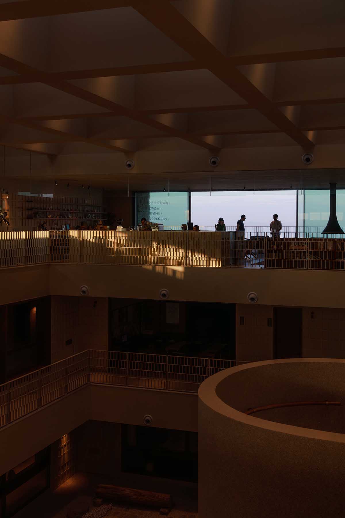 The Lighthouse Hotel reinterprets traditional fishing village settlements on a steep reef in Zhoushan