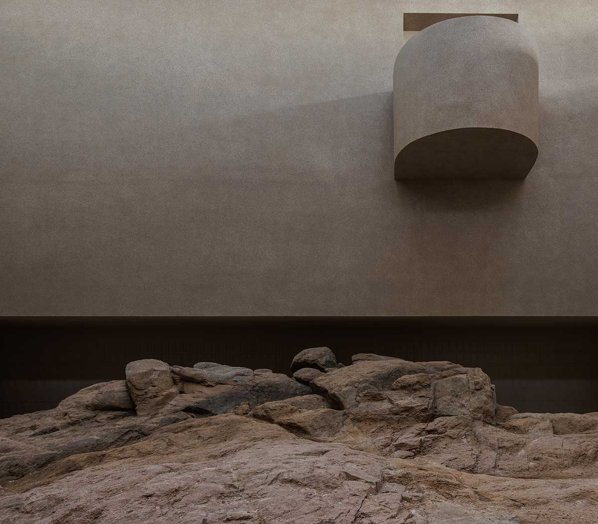 The Lighthouse Hotel reinterprets traditional fishing village settlements on a steep reef in Zhoushan