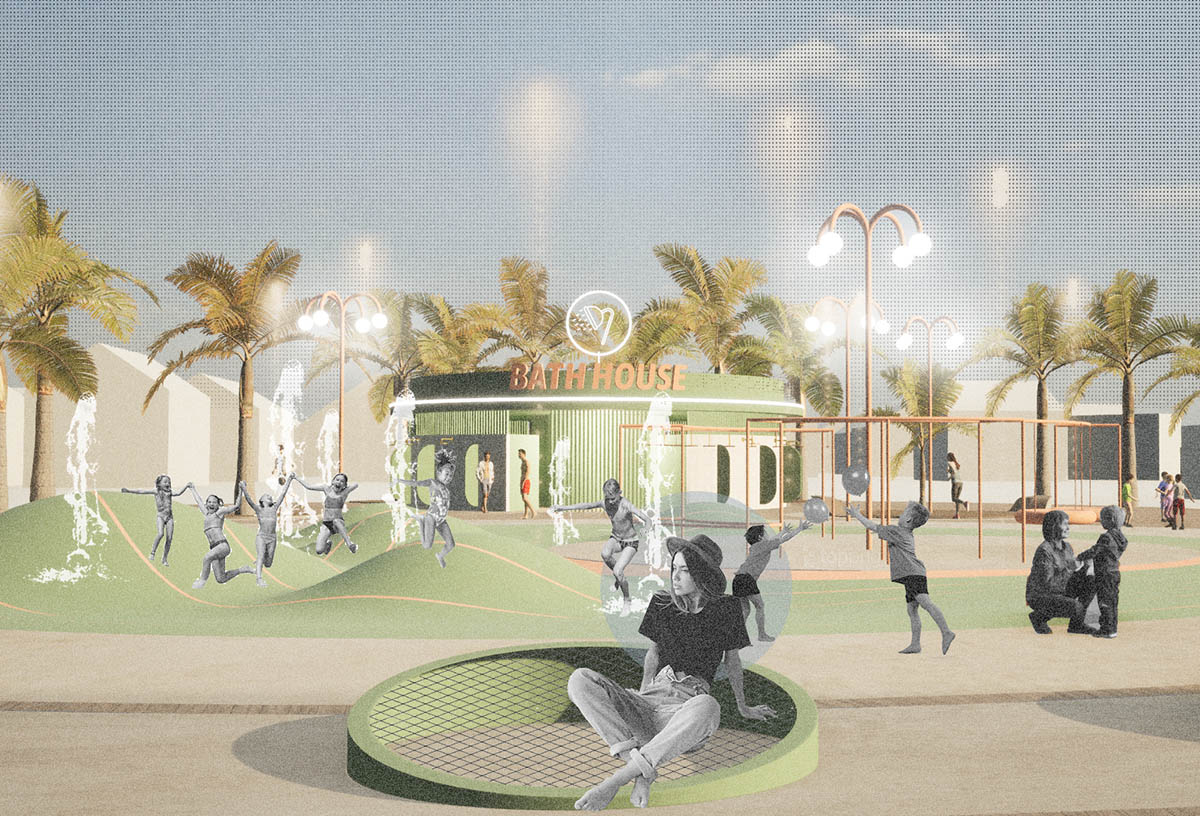 FORMA, KUTONOTUK, Lewis Williams Design shortlisted to transform Atlantic Beach Boardwalk 