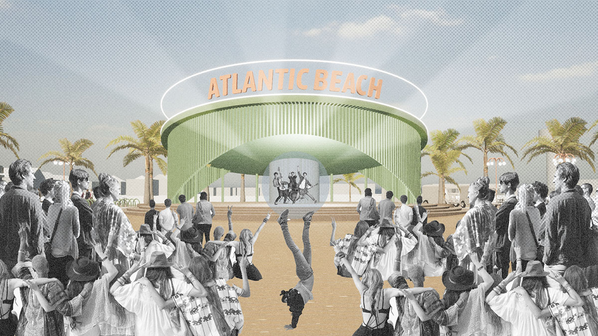 FORMA, KUTONOTUK, Lewis Williams Design shortlisted to transform Atlantic Beach Boardwalk 