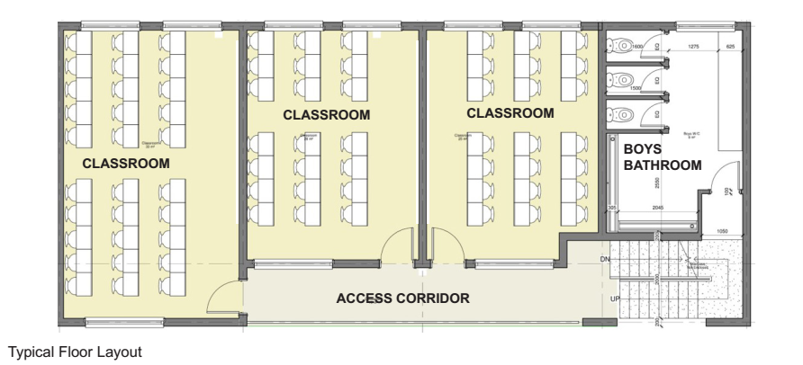 Genesis Joy Primary enlarges student capacity with a classroom block designed by Triad Architects