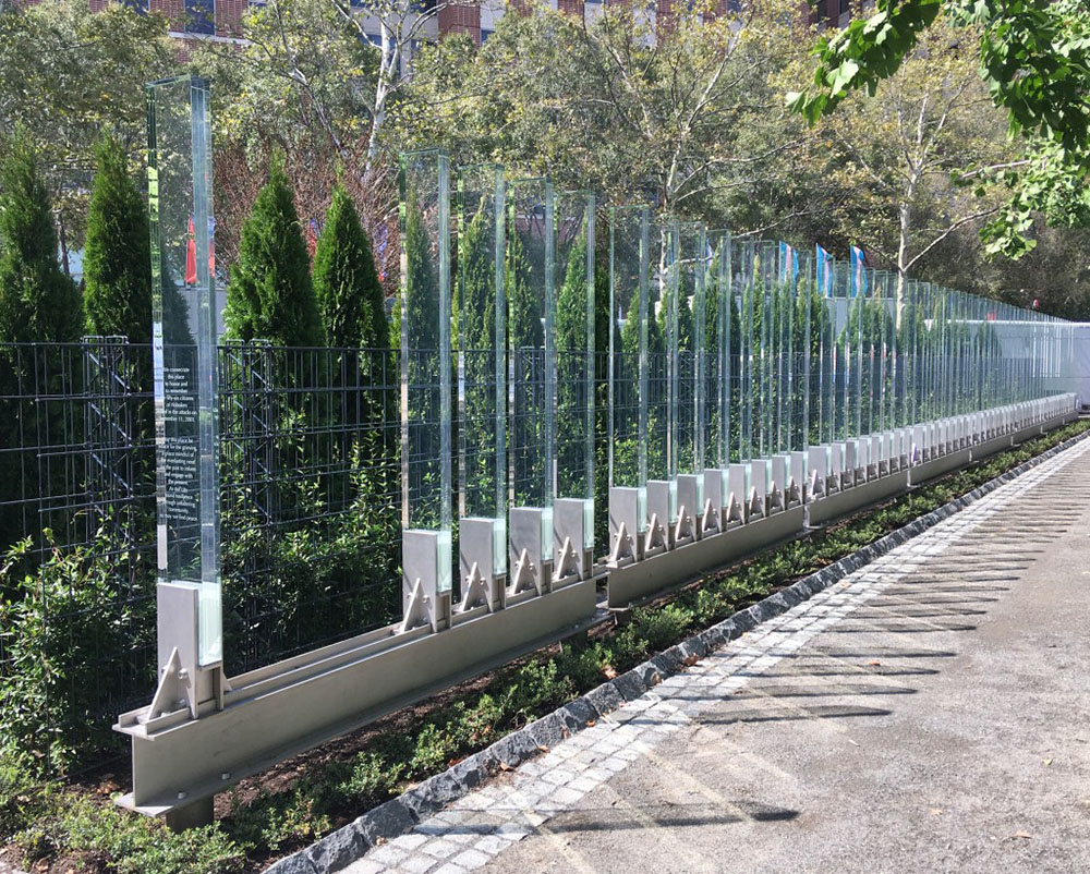 16 years later, the city unveiled a new memorial for 9/11