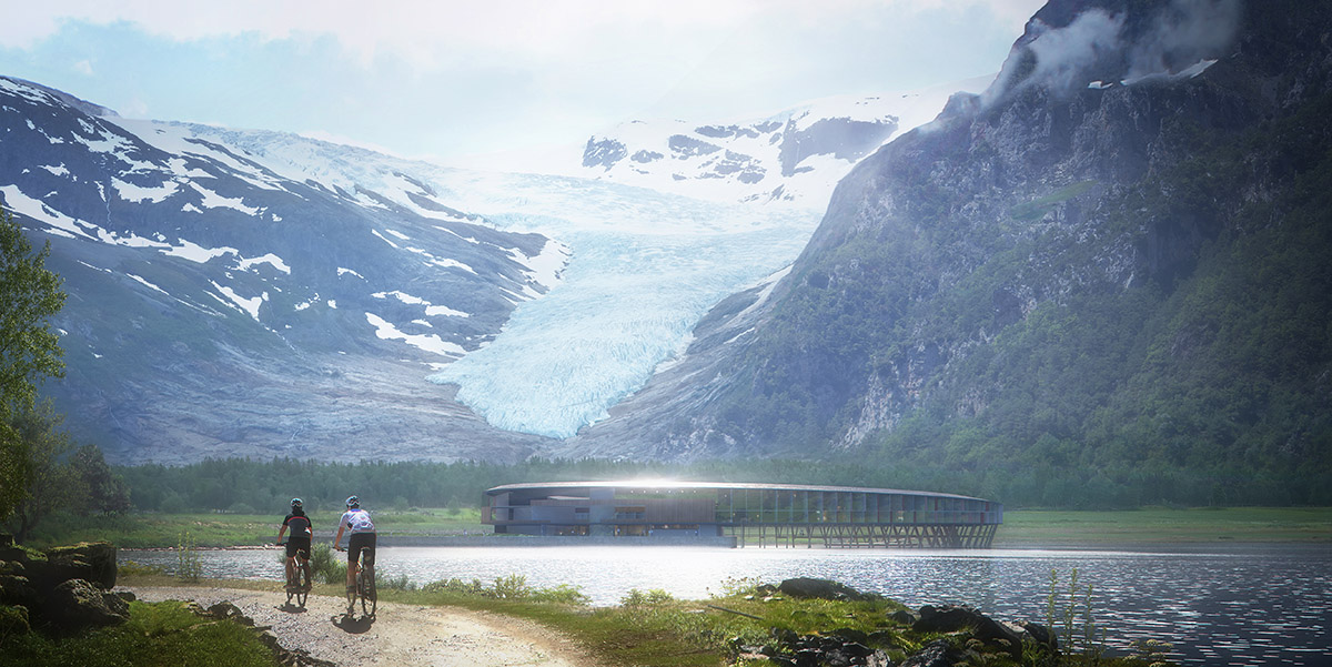 Sn&oslash;hetta unveils plans for world&rsquo;s first energy positive hotel with minimum footprint in Norway