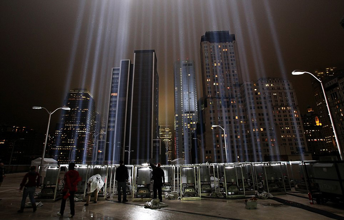 16 years later, the city unveiled a new memorial for 9/11