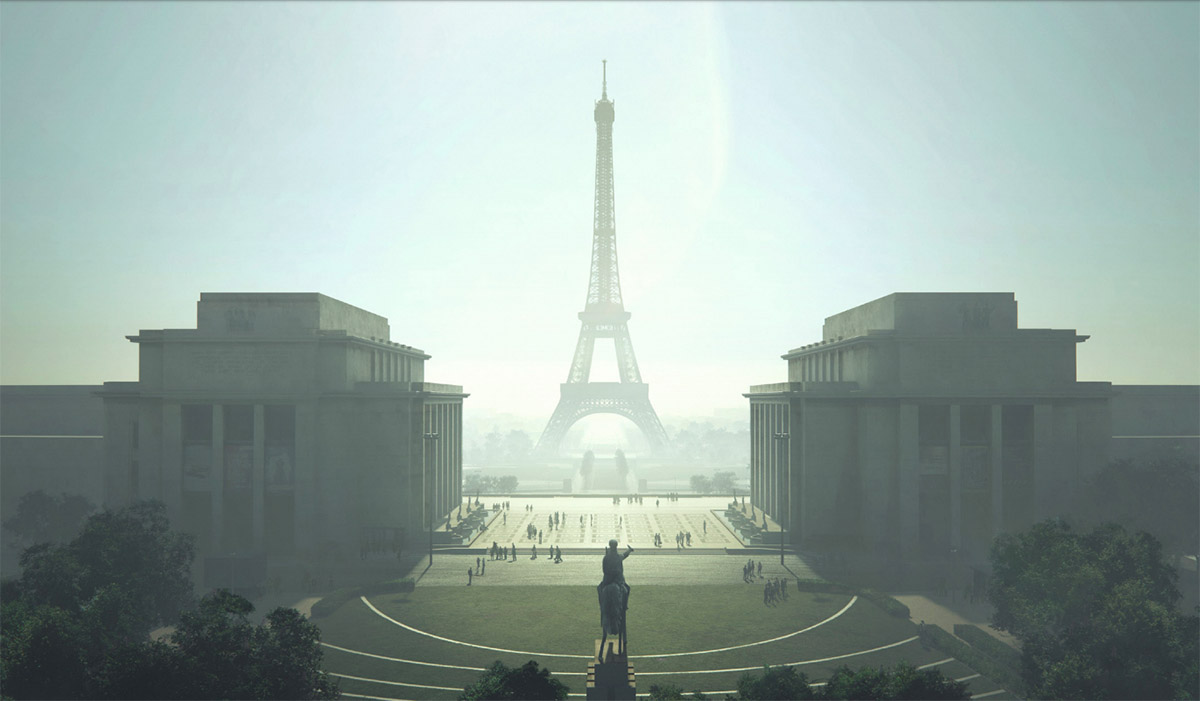 Gustafson Porter + Bowman wins Paris' Site Tour Eiffel Competition