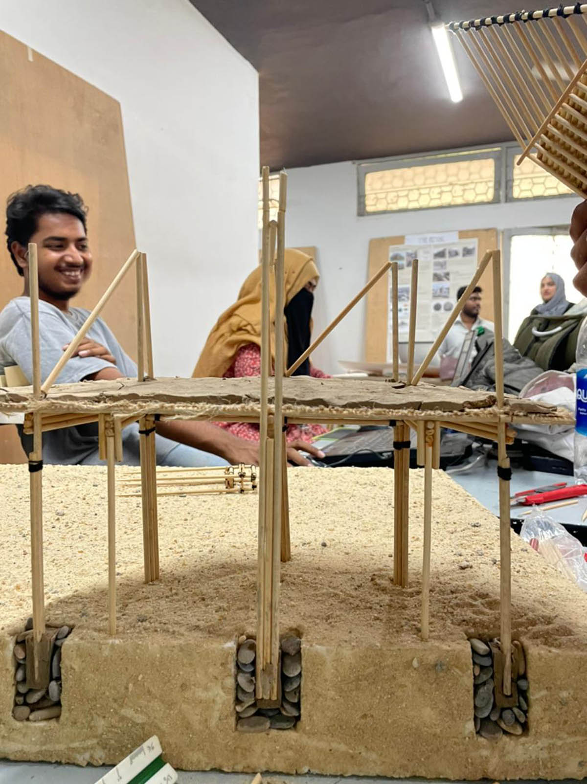 Darul Qiyaam - Flood Resilient Habitat Workshop by Architecture Programme, University of Karachi