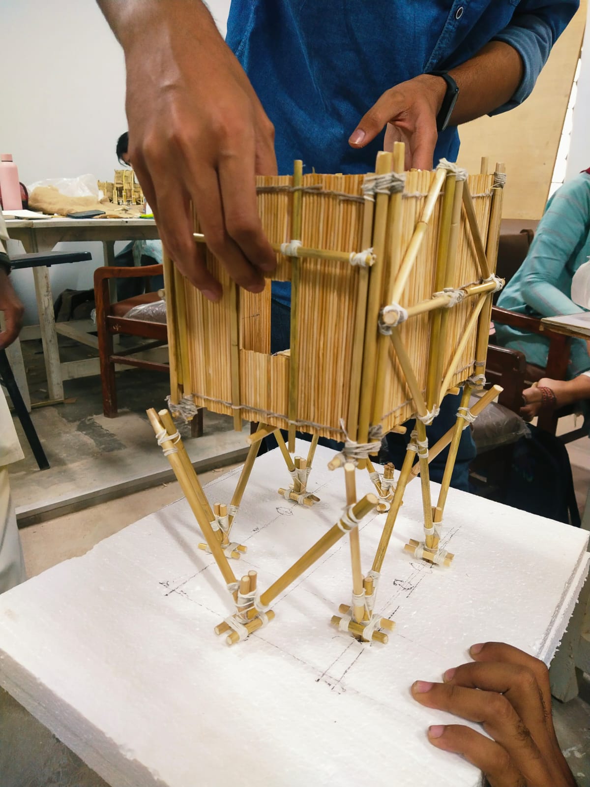 Darul Qiyaam - Flood Resilient Habitat Workshop by Architecture Programme, University of Karachi