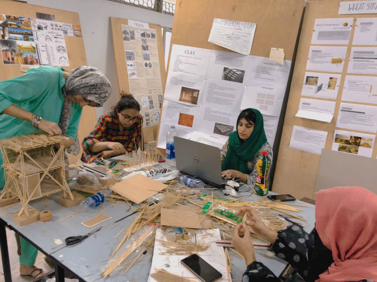 Darul Qiyaam - Flood Resilient Habitat Workshop by Architecture Programme, University of Karachi