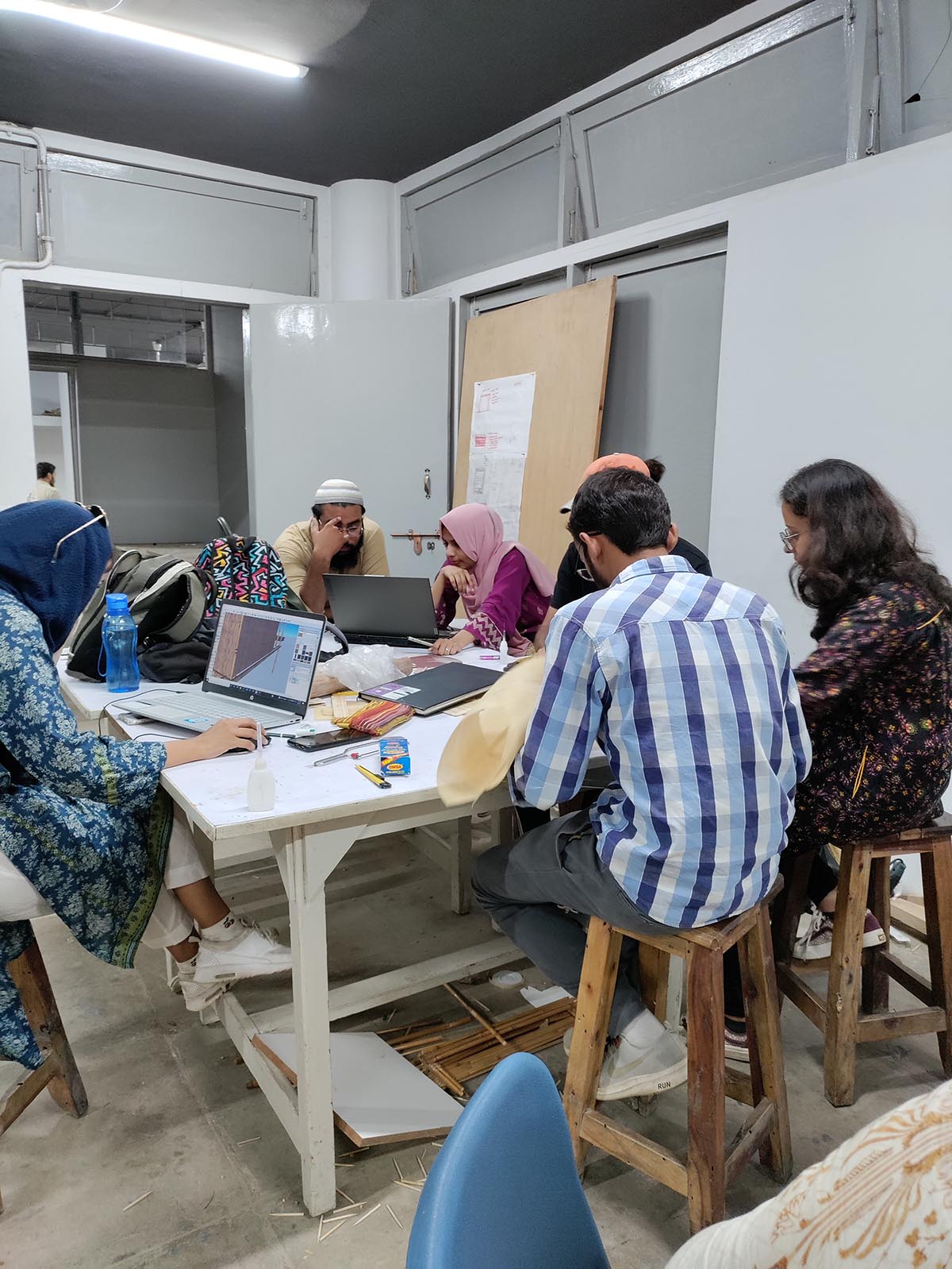 Darul Qiyaam - Flood Resilient Habitat Workshop by Architecture Programme, University of Karachi