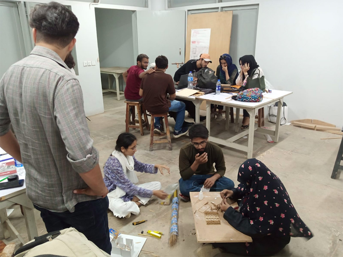 Darul Qiyaam - Flood Resilient Habitat Workshop by Architecture Programme, University of Karachi