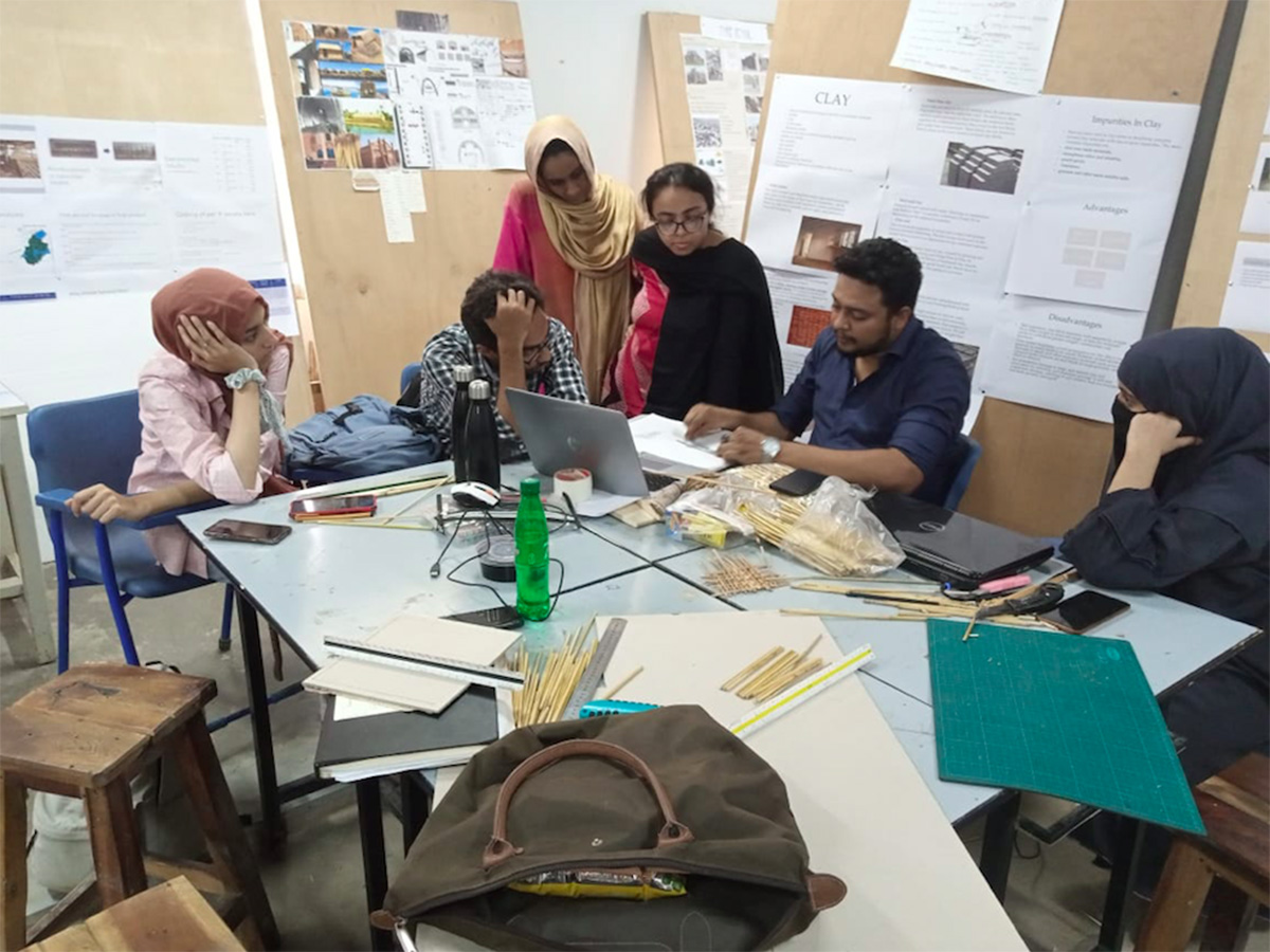 Darul Qiyaam - Flood Resilient Habitat Workshop by Architecture Programme, University of Karachi