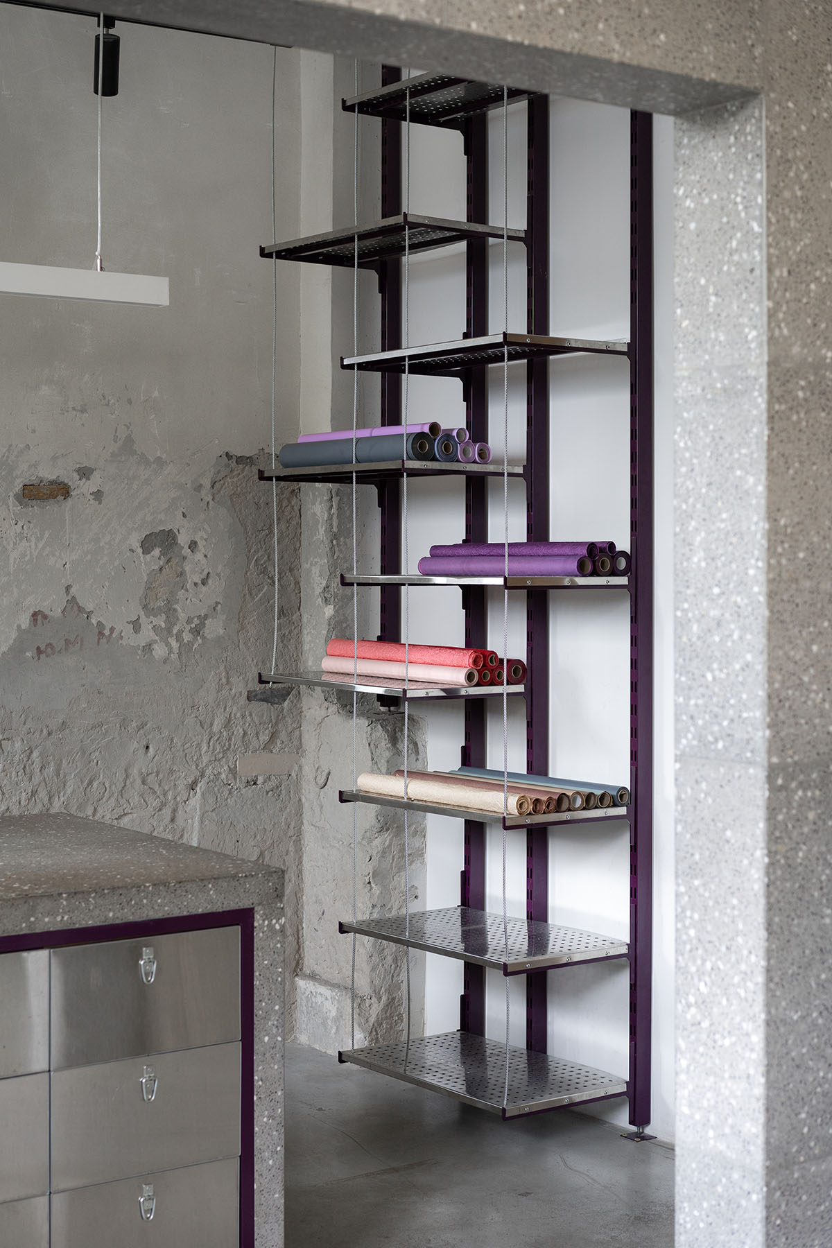 Flower Store Design By Rina Lovko Studio Refurbishes A Warehouse With Rustic Aesthetics