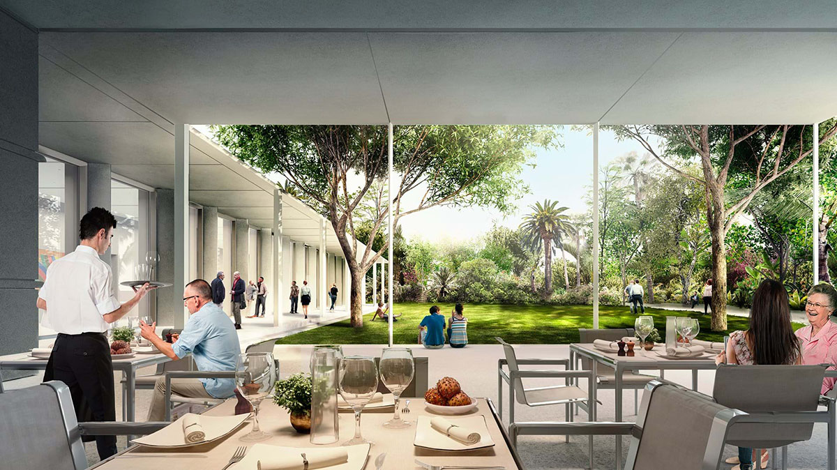 Foster + Partners unveils plans to design first public sculpture garden for Norton Museum of Art