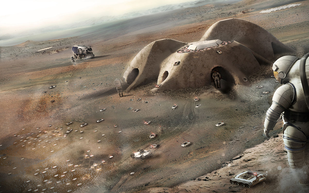 Foster+Partners and Branch Technology’s modular habitat successfully passed Level 1 by NASA