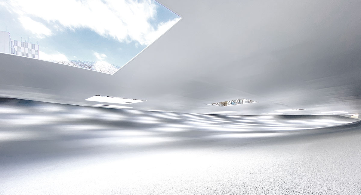 Junya Ishigami + Associates completes grand porous outdoor plaza for Kanagawa Institute of Technology