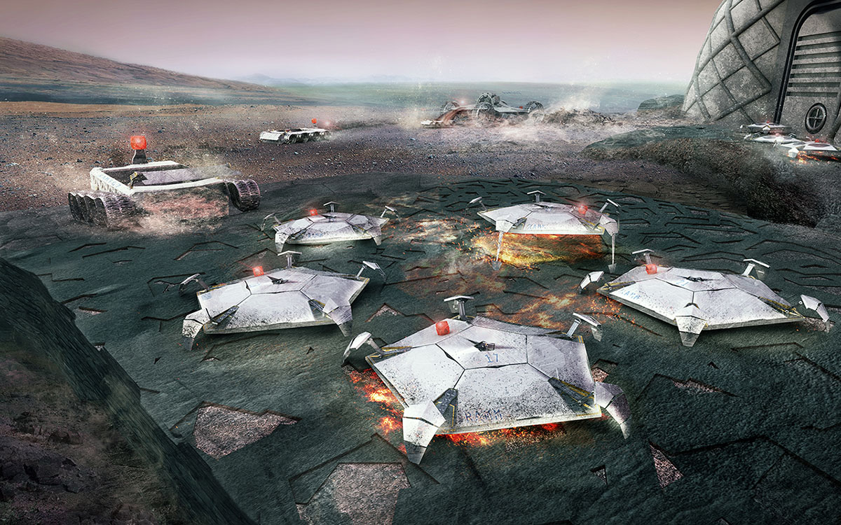 Foster+Partners and Branch Technology’s modular habitat successfully passed Level 1 by NASA