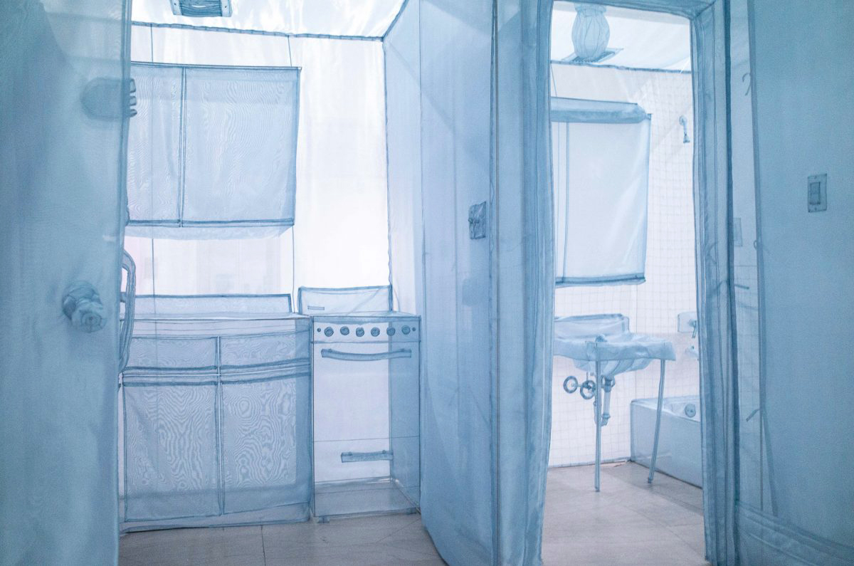 Do Ho Suh's full-scale replica installation: The Perfect Home II