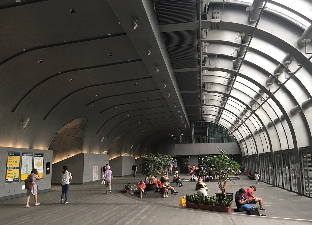 A Vibrant City Hub: Taipei MRT Daan Park Station by SCFC