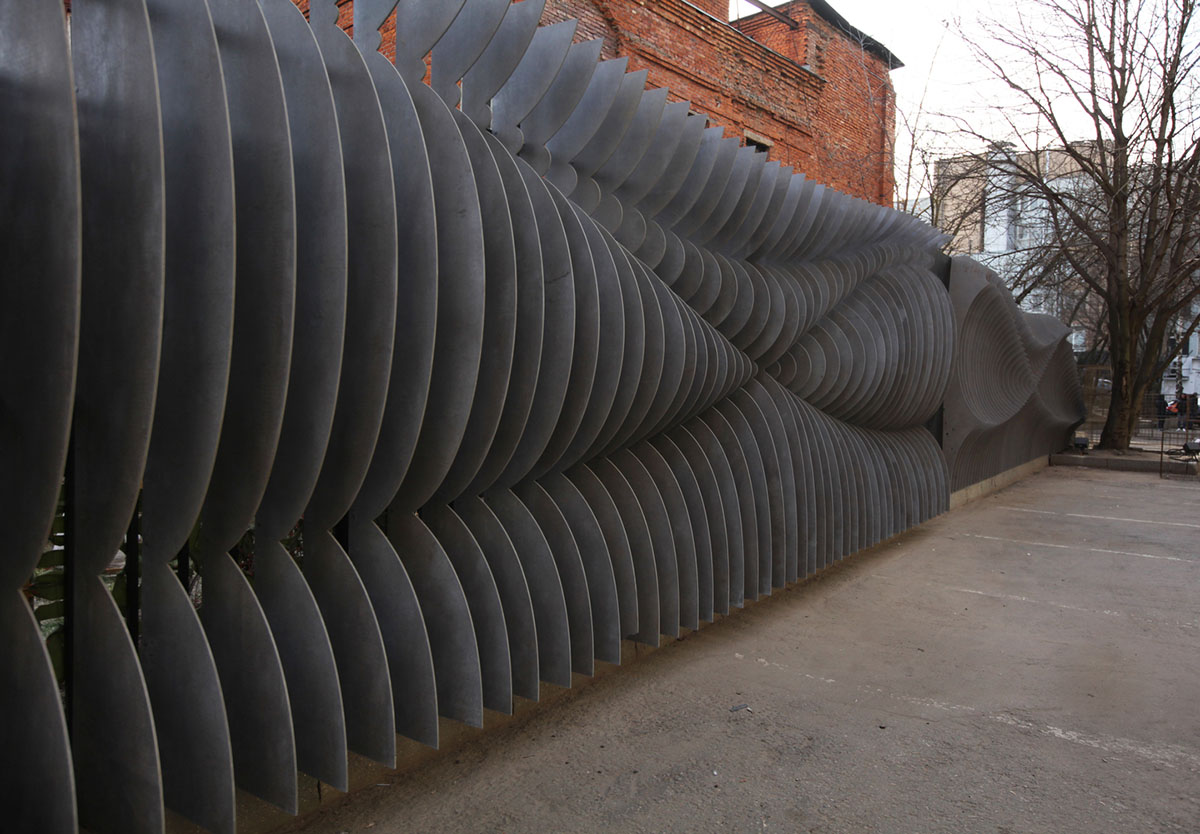 Geometrix Design transforms historic brick building into a large event and public space in Moscow