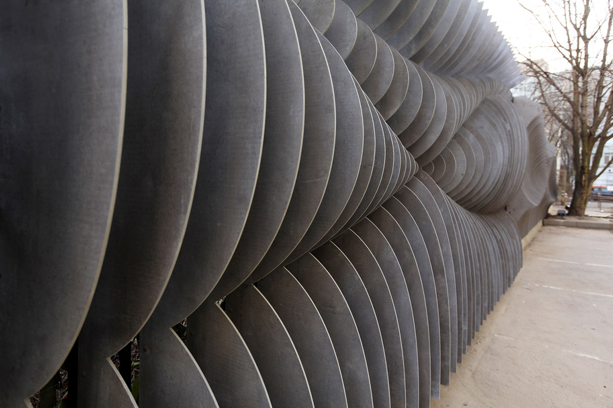 Geometrix Design transforms historic brick building into a large event and public space in Moscow