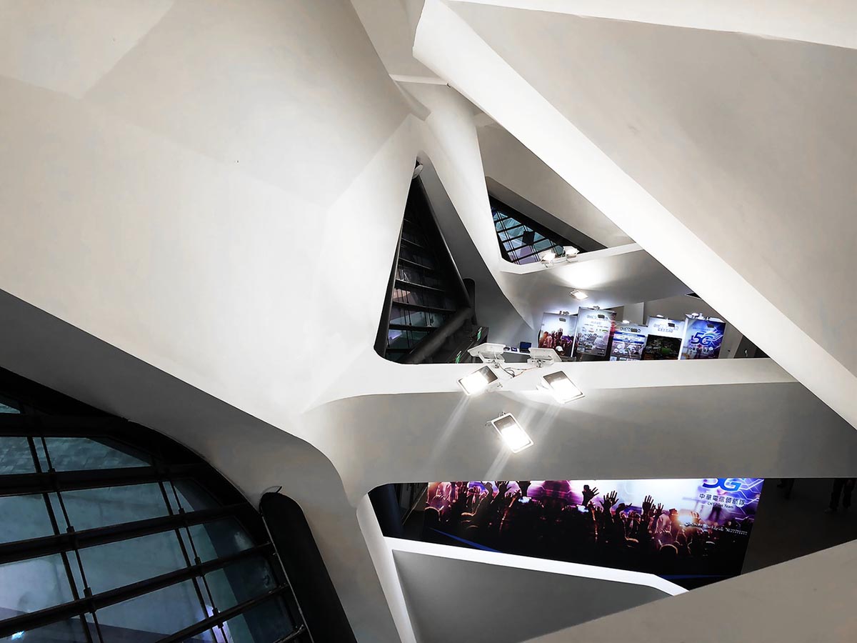 RUR Architecture DPC completes music center with crystalline geometry in Taiwan