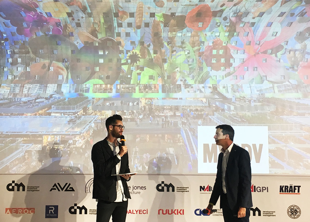 Jan Knikker discusses MVRDV buildings to show how they create sustainable living for the future