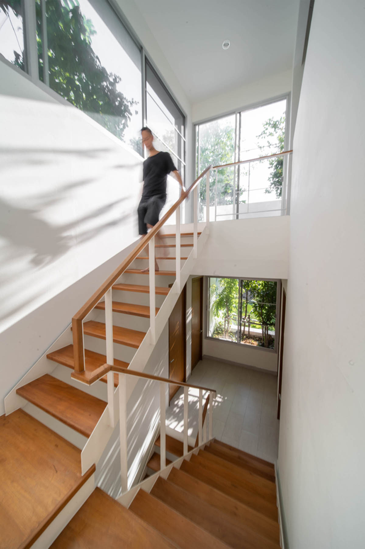 Shma Company Limited built residence that features bulging mini forest from its facade in Thailand