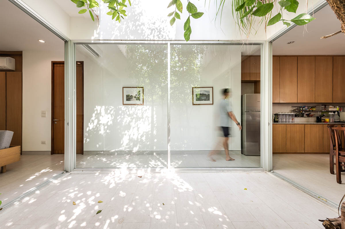 Shma Company Limited built residence that features bulging mini forest from its facade in Thailand