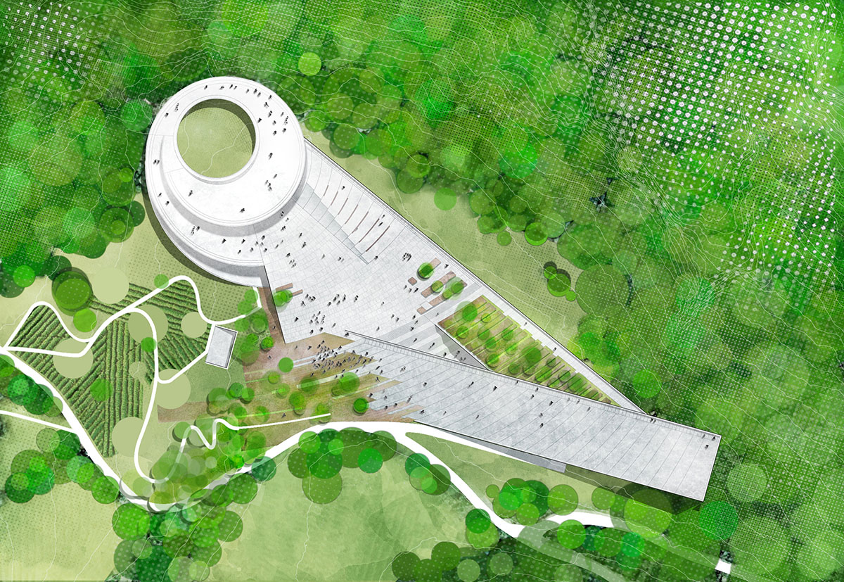 Snøhetta designs ring-shaped museum on the Virgl Mountain in Northern Italy