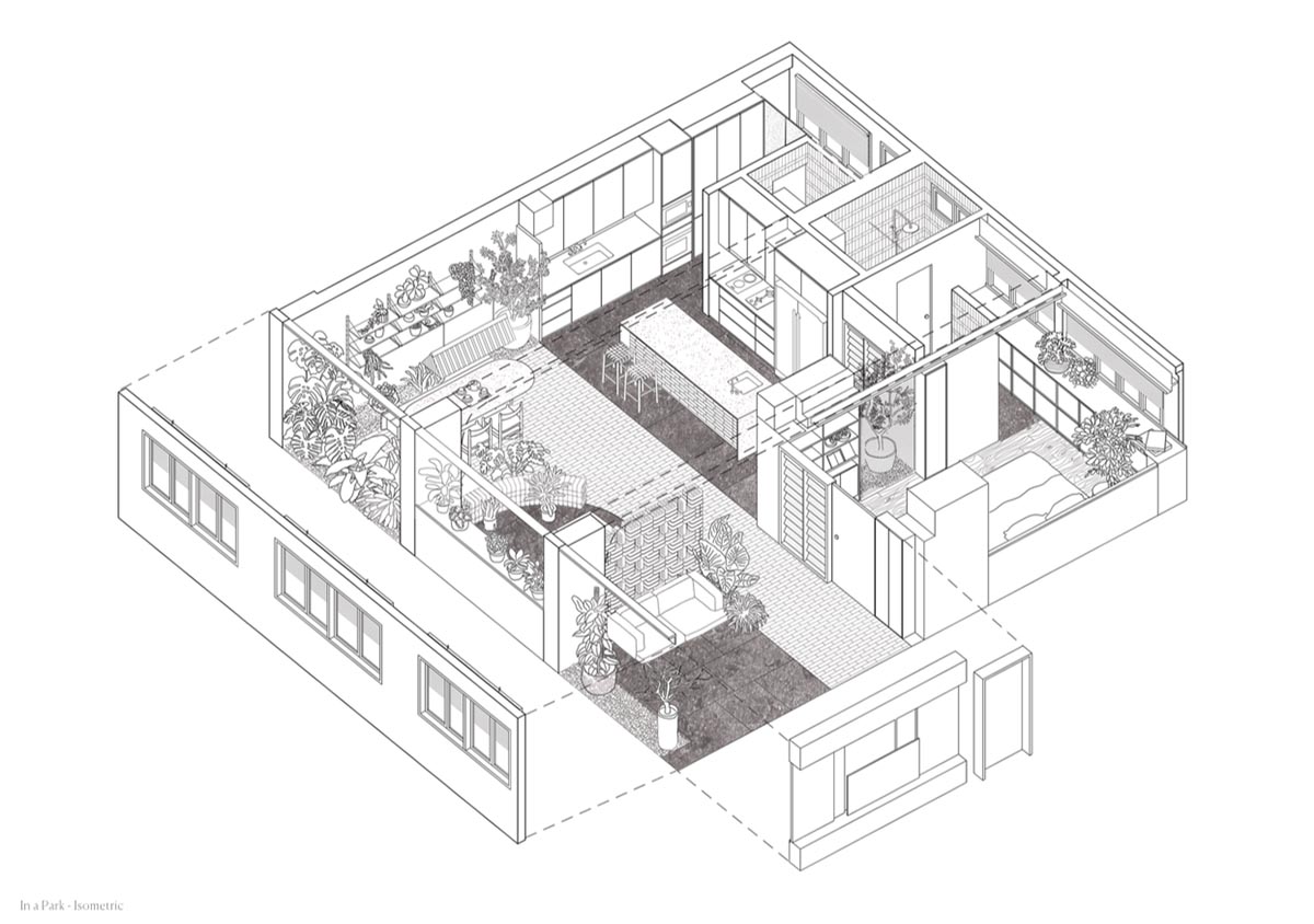 L Architects creates green haven, merging interior design with nature in Singapore