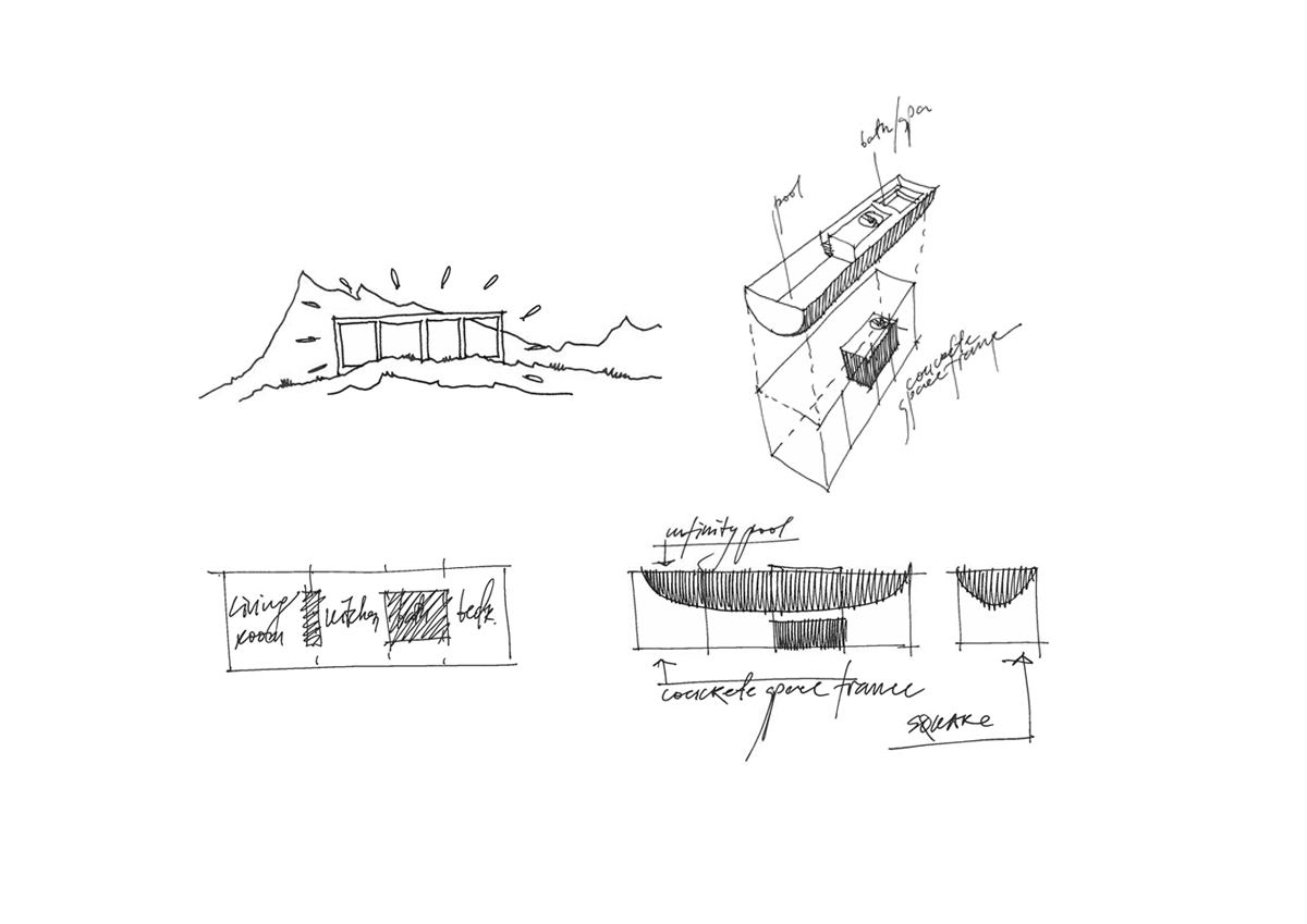Vladimir Konovalov's Norwegian house features 21-meter infinity pool on the roof