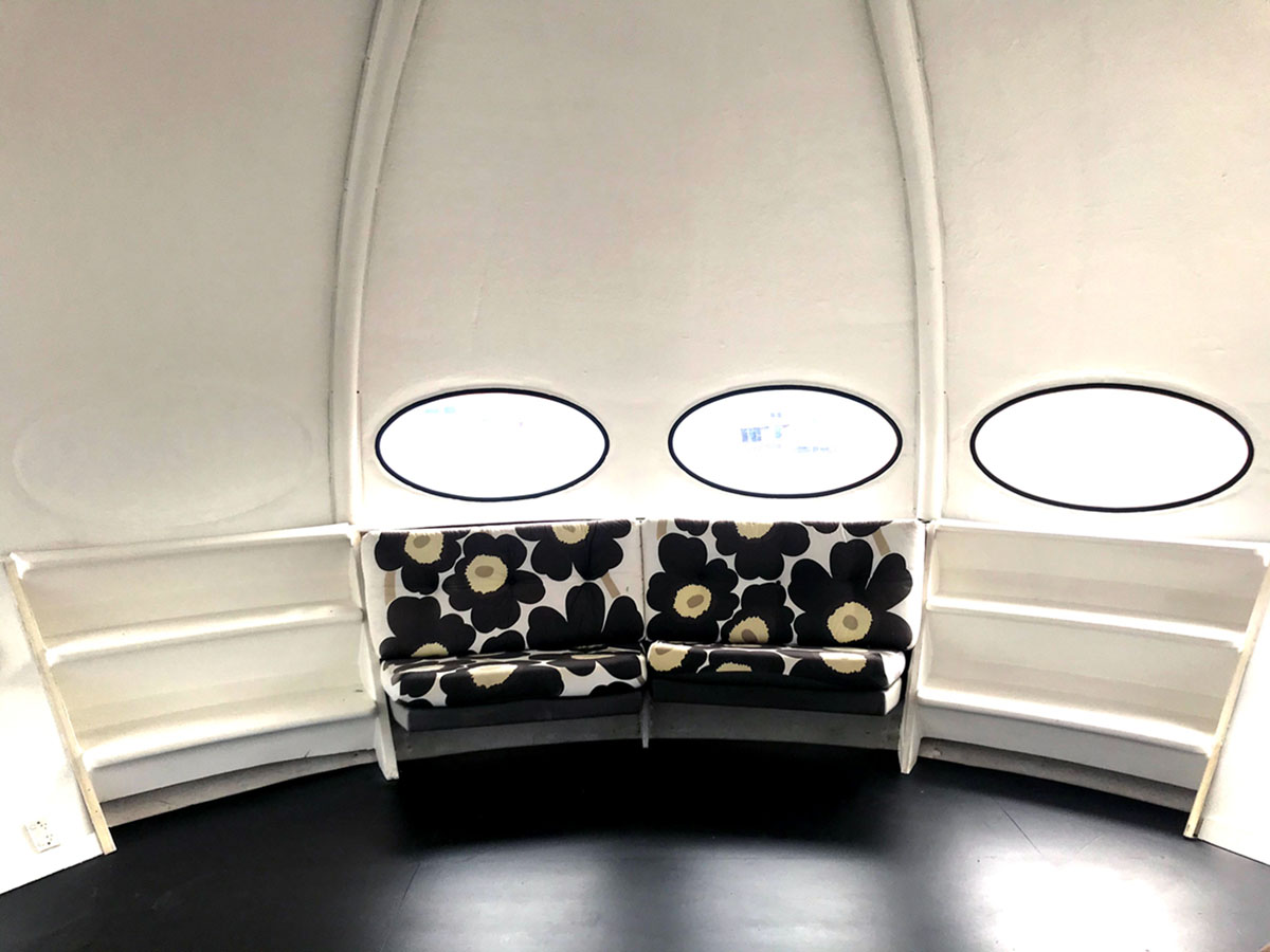 Extremely rare 1960's Futuro home is now on the market in Christchurch, New Zealand