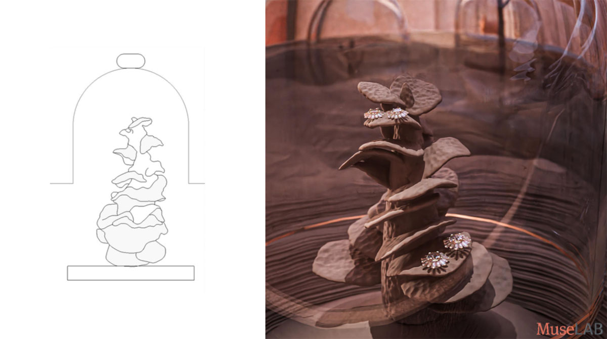 Indian jewellery boutique by MuseLAB features terracotta-doused interiors creating a sinuous island